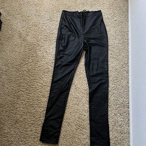 White Fox Boutique Faux Leather Pants